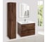 База под раковину VINCEA Mia 650 подвесная, 2 выкатных ящика soft close, R.Wood VMC-2MA650RW 2