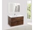 База под раковину VINCEA Mia 750 подвесная, 2 выкатных ящика soft close, R.Wood VMC-2MA750RW 1