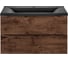База под раковину VINCEA Mia 800 подвесная, 2 выкатных ящика soft close, R.Wood VMC-2MA800RW 1