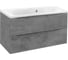База под раковину VINCEA Mia 900 подвесная, 2 выкатных ящика soft close, Beton VMC-2MA900BT 2