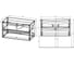 База под раковину VINCEA Mia 900 подвесная, 2 выкатных ящика soft close, R.Wood VMC-2MA900RW 3