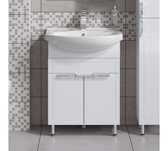 Тумба ALAVANN Vittoria 65 (ум. Элеганс 65) белый ALV0208001 1