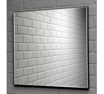 Зеркало Sansa Corsica 800х800 black alum без подсветки SB1067Z