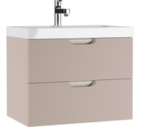Тумба подвесная Домино под умывальник UNIT 70 Dune Латте В2 DD2508T