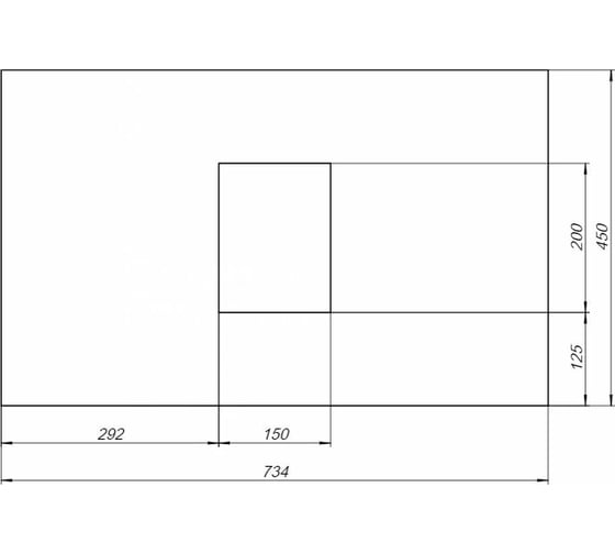 Столешница Aquanet Нова Лайт 00257610