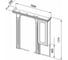 Зеркало Aquanet Фредерика 00171272 8