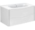 База под раковину VINCEA Paola 1000 подвесная, 2 выкатных ящика soft close, G.White. VMC-2P100GW 2