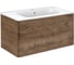 База под раковину VINCEA Paola 1000 подвесная, 2 выкатных ящика soft close, V.Oak. VMC-2P100VO 2