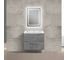 База под раковину VINCEA Paola 600 подвесная, 2 выкатных ящика soft close, Beton. VMC-2P600BT 4