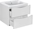 База под раковину VINCEA Paola 600 подвесная, 2 выкатных ящика soft close, G.White. VMC-2P600GW 3