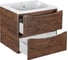 База под раковину VINCEA Paola 600 подвесная, 2 выкатных ящика soft close, R.Wood. VMC-2P600RW 4