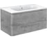 База под раковину VINCEA Vico 1000 подвесная, 2 выкатных ящика soft close, Beton. VMC-2V100BT 2