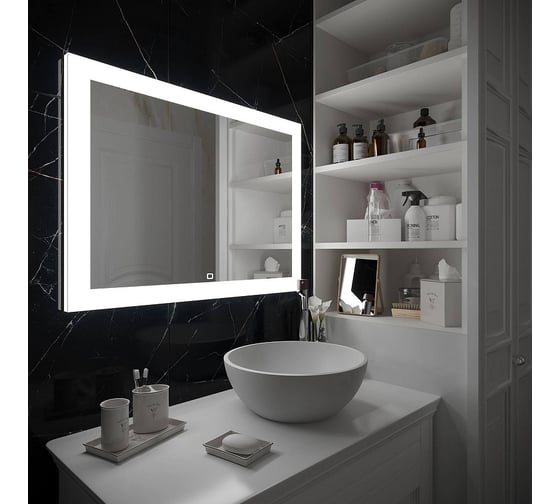 Зеркало CONTINENT "Relax LED" 800x600 ЗЛП32