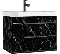 Тумба подвесная под умывальник Домино UNIT 70 Forta B2 Черный DF2503T