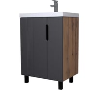 Тумба под умывальник Айсберг UNIT 60 Марта без ящика Дуб вотан DA3502T