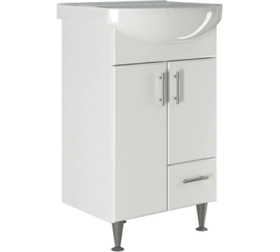 Тумба для ванной MIXLINE ВЕСТА-50 под рак.Уют-50 ROSA ПВХ 557791 1