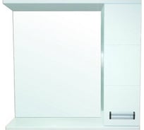 Зеркало-шкаф Loranto Дина 75 750х700х140, правое CS00049720