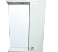 Зеркало-шкаф Loranto Моника 50 правый, 500х695х135, со светильником CS00046813