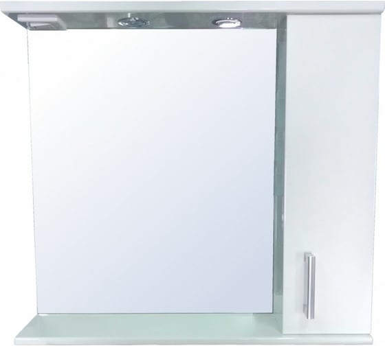Зеркало-шкаф Loranto Модерн 80 правое, 800х745х180 CS00046148