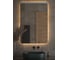 Зеркало с LED-подсветкой DEFESTO 80x120 см, Сенсорный выключатель, Теплый белый свет OPTI DF 2820S 1
