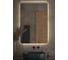 Зеркало с LED-подсветкой DEFESTO 80x120 см, Сенсорный выключатель, Нейтральный белый свет OPTI DF 2810S 1