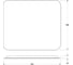 Зеркало с LED-подсветкой DEFESTO 70x60 см, Сенсорный выключатель, Теплый белый свет OPTI DF 2816SH 3