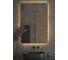 Зеркало с LED-подсветкой DEFESTO 80x120 см, Без выключателя, Теплый белый свет OPTI DF 2820 1