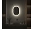 Зеркало с окантовкой и LED-подсветкой DEFESTO 16W, 40x60 см, Сенсорный выключатель, Нейтральный белый свет AURA DF 2921S 4