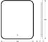 Зеркало с окантовкой и LED-подсветкой DEFESTO 19W, 50x60 см, Сенсорный выключатель, Теплый белый свет AURA DF 2973S 5