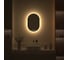 Зеркало с окантовкой и LED-подсветкой DEFESTO 16W, 40x60 см, Без выключателя, Теплый белый свет AURA DF 2931 3