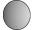 Зеркало с окантовкой и LED-подсветкой DEFESTO 15W, 60 см, ИК - выключатель, Теплый белый свет AURA DF 2993R 5
