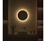 Зеркало с окантовкой и LED-подсветкой DEFESTO 12W, 50 см, ИК - выключатель, Теплый белый свет AURA DF 2992R 4
