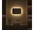 Зеркало с окантовкой и LED-подсветкой DEFESTO 17W, 60x40 см, Сенсорный выключатель, Теплый белый свет AURA DF 2972SH 4