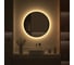 Зеркало с окантовкой и LED-подсветкой DEFESTO 25W, 80 см, Без выключателя, Теплый белый свет AURA DF 2995 3