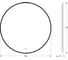 Зеркало с окантовкой и LED-подсветкой DEFESTO 18W, 70 см, ИК - выключатель, Нейтральный белый свет AURA DF 2984R 6