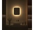 Зеркало с окантовкой и LED-подсветкой DEFESTO 15W, 40x50 см, ИК - выключатель, Теплый белый свет AURA DF 2971R 4
