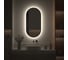 Зеркало с окантовкой и LED-подсветкой DEFESTO 26W (50x100 cm) (Без выключателя) (Нейтральный белый свет) AURA DF 2924 3