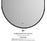 Зеркало с окантовкой и LED-подсветкой DEFESTO 31W (60x120 cm) (ИК - выключатель) (Нейтральный белый свет) AURA DF 2926R 2