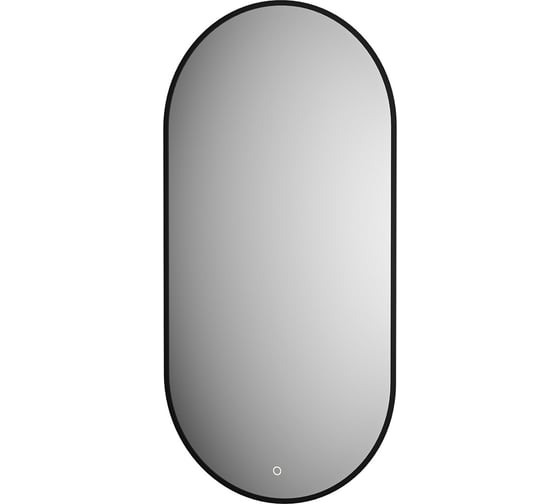 Зеркало с окантовкой и LED-подсветкой DEFESTO 26W (50x100 cm) (Сенсорный выключатель) (Теплый белый свет) AURA DF 2934S 1