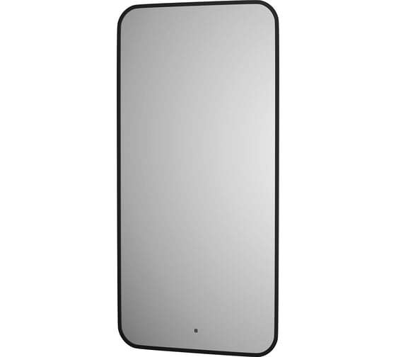 Зеркало с окантовкой и LED-подсветкой DEFESTO 28W (50x100 cm) (ИК - выключатель) (Теплый белый свет) AURA DF 2975R 1