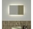Зеркало с фацетом и LED-подсветкой DEFESTO 17W (60x40 cm) (Сенсорный выключатель) (Нейтральный белый свет) GLOW DF 2502SH 1