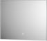 Зеркало с фацетом и LED-подсветкой DEFESTO 15W (50x40 cm) (Сенсорный выключатель) (Теплый белый свет) GLOW DF 2511SH 2