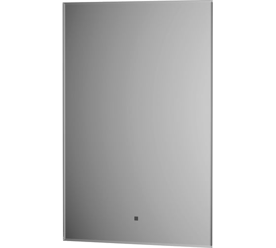 Зеркало с фацетом и LED-подсветкой DEFESTO 17W (40x60 cm) (ИК - выключатель) (Теплый белый свет) GLOW DF 2512R 1