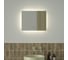Зеркало с фацетом и LED-подсветкой DEFESTO 15W (50x40 cm) (ИК - выключатель) (Нейтральный белый свет) GLOW DF 2501RH 1