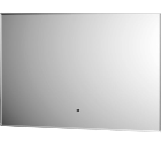 Зеркало с фацетом и LED-подсветкой DEFESTO 17W (60x40 cm) (ИК - выключатель) (Теплый белый свет) GLOW DF 2512RH 1