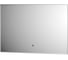 Зеркало с фацетом и LED-подсветкой DEFESTO 17W (60x40 cm) (ИК - выключатель) (Нейтральный белый свет) GLOW DF 2502RH 2