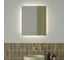 Зеркало с фацетом и LED-подсветкой DEFESTO 19W (50x60 cm) (ИК - выключатель) (Нейтральный белый свет) GLOW DF 2503R 1