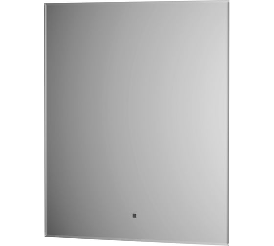 Зеркало с фацетом и LED-подсветкой DEFESTO 19W (50x60 cm) (ИК - выключатель) (Теплый белый свет) GLOW DF 2513R 1
