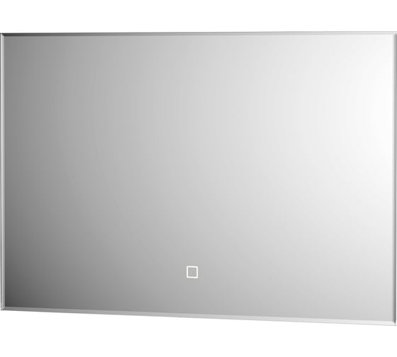 Зеркало с фацетом и LED-подсветкой DEFESTO 17W (60x40 cm) (Сенсорный выключатель) (Теплый белый свет) GLOW DF 2512SH 1