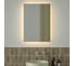 Зеркало с фацетом и LED-подсветкой DEFESTO 21W (50x70 cm) (Без выключателя) (Теплый белый свет) GLOW DF 2514 1